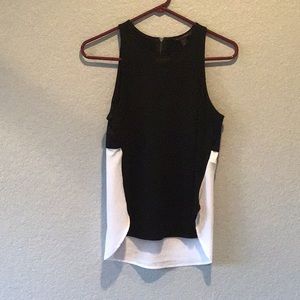 Black and White Banana Republic Top